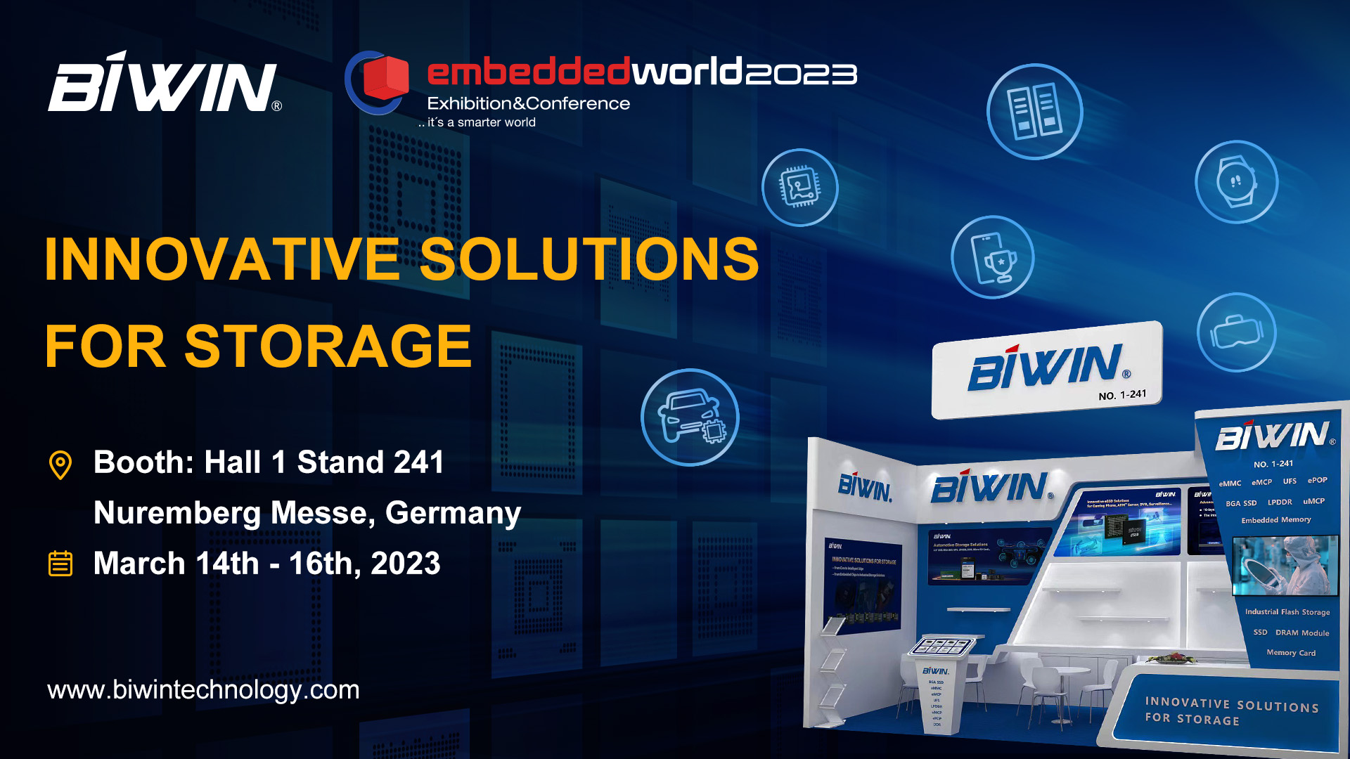 EW 2023 BIWIN Brings Reliable Storage Solutions for Industries